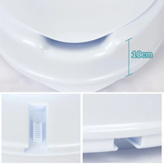 Raised Toilet Seat With Lid by salelink.co.nz