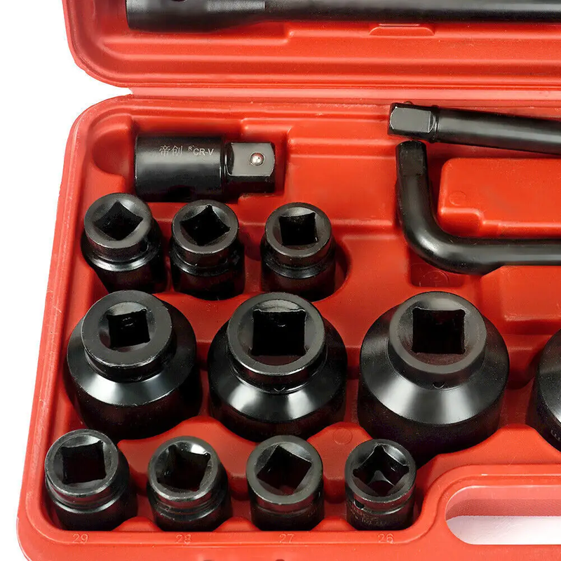 26pcs Drive Impact Socket Sets by salelink.co.nz