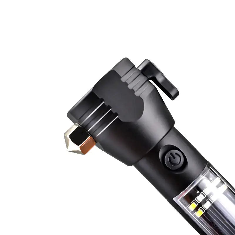 Solar USB Rechargeable LED Flashlight - High-Intensity Outdoor Light with Dual Charging by Mead's Supply & Equipment Outfitters limited