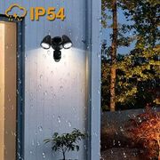 30W LED Security Light with Motion Sensor Outdoor Twin Spotlight Garage IP54 by salelink.co.nz