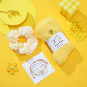 Aroma Sunflower Candle Bath Gift Box by Poppy Gifts
