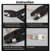 Battery Copper Crimp Terminals Cable Lug by salelink.co.nz
