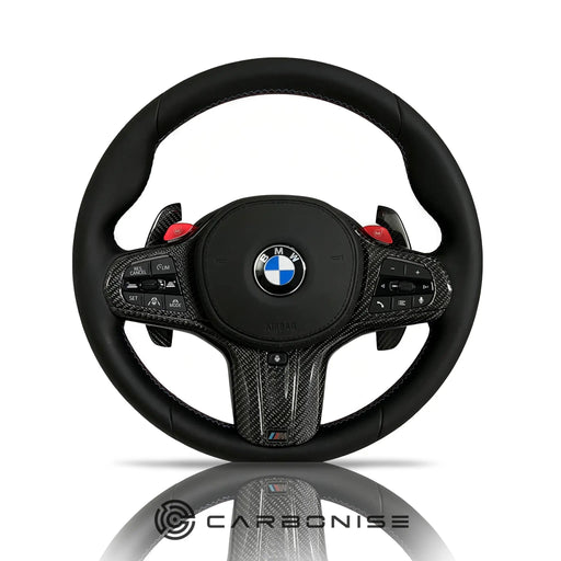 BMW Steering Wheel (Full Leather) #7 by CARBONISE