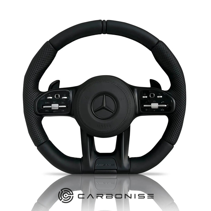 Mercedes-Benz Steering Wheel (Full Leather) #08 by CARBONISE