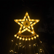 Christmas Lights Outdoor Waterfall Light Decoration by salelink.co.nz