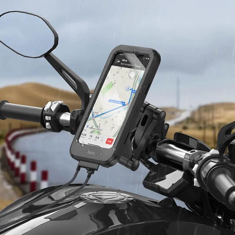 Waterproof Motorcycle Bicycle Holder - Black by BroDeals