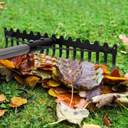 g8buynz g8buynz Multifunctional grass rake 17 Steel Tines Metal Head with Stainless Steel Handle Multifunctional grass rake 17 Steel Tines Metal Head with Stainless Steel Handle