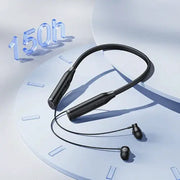 Neckband Bluetooth Earphone 150 Hours, LED Battery Display by BroDeals