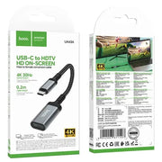 USB C to Female HDMI Adaptor, 4K 30Hz, 0.2M by BroDeals