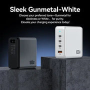 100W 4-Port PD GaN Ultra Fast Desktop Charging Station by BroDeals