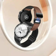 BroDeals Watches Universal Leather Watch Strap with Magnetic Buckle Universal Leather Watch Strap with Magnetic Buckle