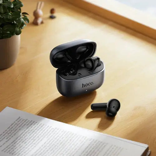 TWS Earbud with AI Translation, ANC+ENC Noise Cancellation, Hoco Music App by BroDeals