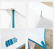Canopy Tent – Ultra-Lightweight Outdoor Camping Shade with Silver Coating LDK2351 by ECOTREK