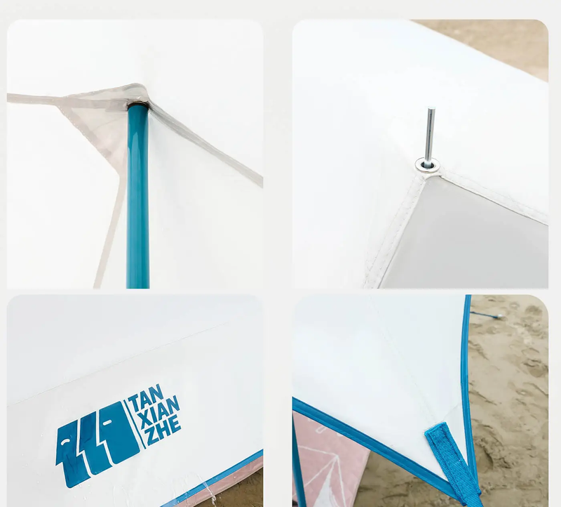 Canopy Tent – Ultra-Lightweight Outdoor Camping Shade with Silver Coating LDK2351 by ECOTREK