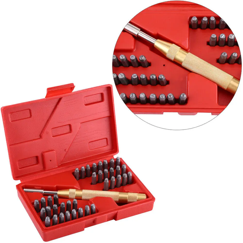 38pcs Letter Number Punch Set by salelink.co.nz