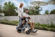 Kiwi eRide Kiwi eRide 4 in 1 Electric Rollator, Wheelchair, Walker with Seat, Foldable Transport Wheelchair Black 4 in 1 Electric Rollator, Wheelchair, Walker with Seat, Foldable Transport Wheelchair Black