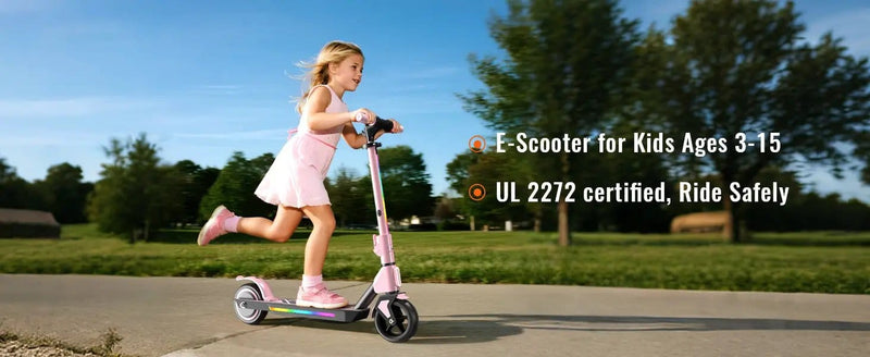 Kiwi eRide Kiwi eRide Ages 6-14 Simate S2 Pro Kids Electric Scooter Pink Ages 6-14 Simate S2 Pro Kids Electric Scooter Pink