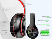 dealonline.co.nz dealonlinenz WHITE- Wireless bluetooth Headset Headphones Foldable Stereo Earphones LED Super WHITE- Wireless bluetooth Headset Headphones Foldable Stereo Earphones LED Super