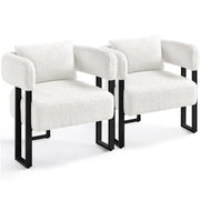 2pcs Accent Chair Armchair by Yaheetech
