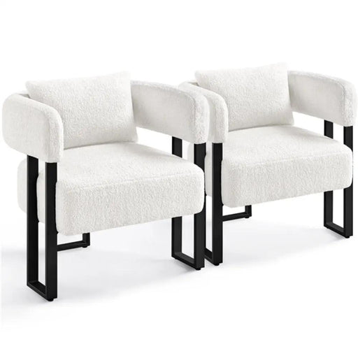 2pcs Accent Chair Armchair by Yaheetech