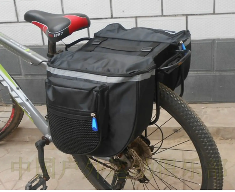 Ecotrek 25L Waterproof Bike Pannier Bag – Rear Rack Cycling Saddle Bag JS16002 by ECOTREK