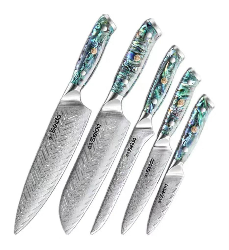 Kitchen Chef Japanese Style Seido Santoku Knife 1pc Seido Chef Knife by China Dropship