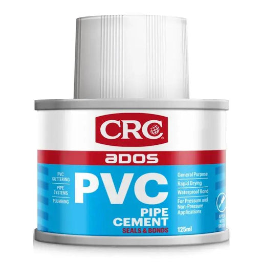 CRC ADOS PVC Pipe Cement 125ml - PVC Adhesive