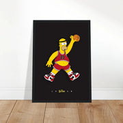 Homer x Jordan Limited Edition by Blank Wall Print Shop