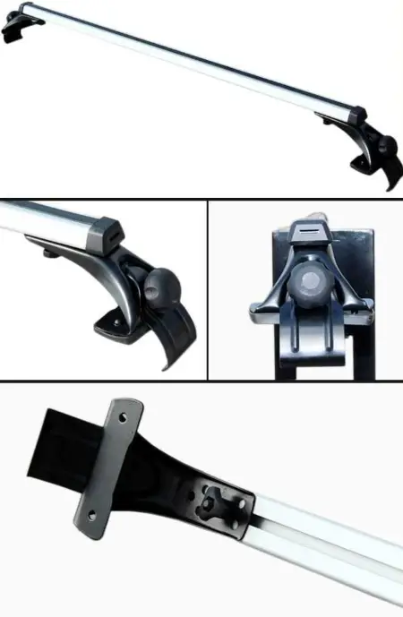 Universal Car Roof Racks Pod Aluminium Cross Bars Brackets by salelink.co.nz