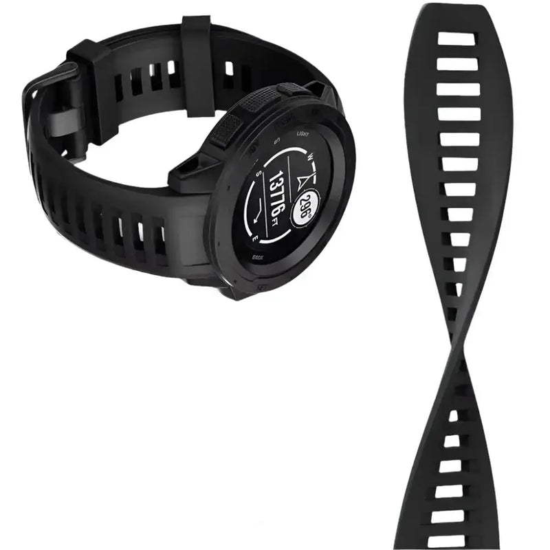 Soft Silicone Strap for the Garmin Instinct 1/2/Solar/Tactical Series (available in 5 colours) by Habicare