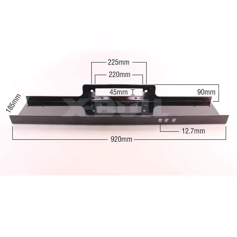 X-BULL Winch Mounting Plate Cradle 8000-13000lbs New Universal Truck TrailerATV by salelink.co.nz