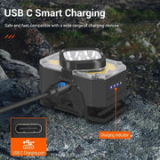 BORUIT BR05 Motion Sensor LED Headlamp Rechargeable Head Torch Lamp Waterproof by China Dropship
