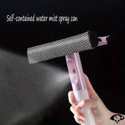 3 In 1 Glass Cleaner With Spray And Double Sided Wiper For Windows by Action Outdoors Limited