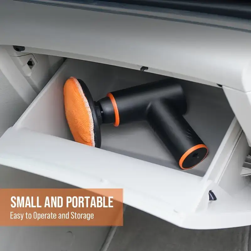 Mini Car Polisher Machine Wireless Waxer by salelink.co.nz