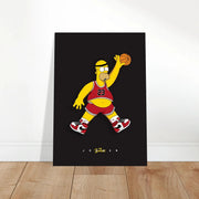 Homer x Jordan Limited Edition by Blank Wall Print Shop