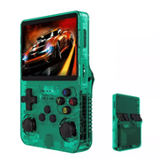 Handheld Game Console with Game Card - Green by salelink.co.nz