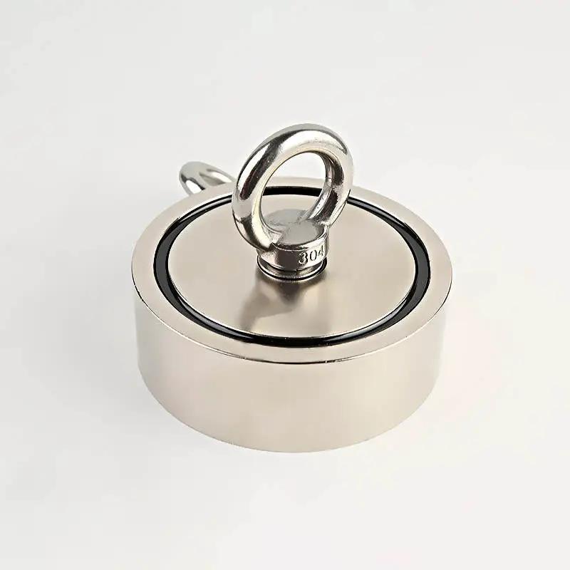 400kg Pull ~Super Strong 94mm Fishing Magnet ~ Neodymium Fishing Magnet by NZ Diver