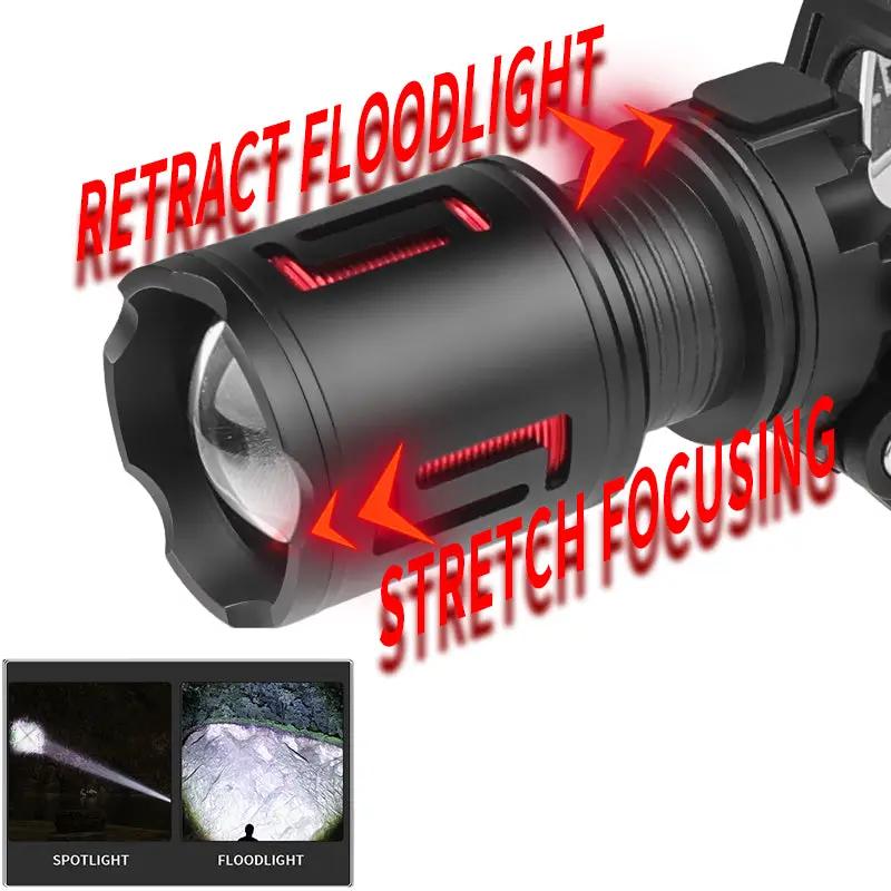 Super Bright LED Camping Headlamp Rechargeable Headlight Head Torch Fishing Light by China Dropship