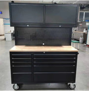 Kiwi Grab Kiwi Grab 55 Inch 12 Drawers Black Tool Chest workbench 55 Inch 12 Drawers Black Tool Chest workbench