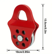 Snatch Block Pulley 6 Ton Load Capacity by salelink.co.nz
