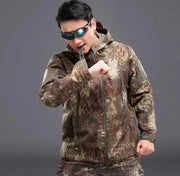 TAD Softshell Outdoor Jacket, Waterproof 3-in-1 Camouflage by Mead's Supply & Equipment Outfitters limited
