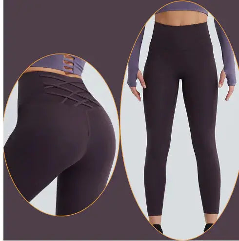 Women's Quick Dry High-Waisted Yoga Pants - Athletic Leggings | Gym & Fitness by Mead's Supply & Equipment Outfitters limited
