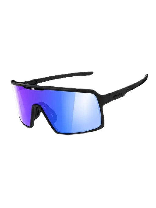 Euro Cycling NZ Accessories Limar Eyewear Argo  Matt Black Blue Limar Argo Cycling Sunglasses Matte Black Blue