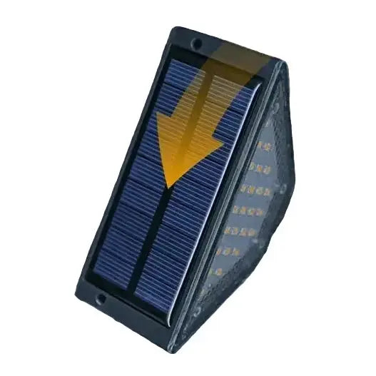 Habicare Solar LED Step Lights 8 Pack Waterproof Outdoor Deck Stair Lights Solar LED Step Lights 8 Pack Outdoor Pathway Lighting