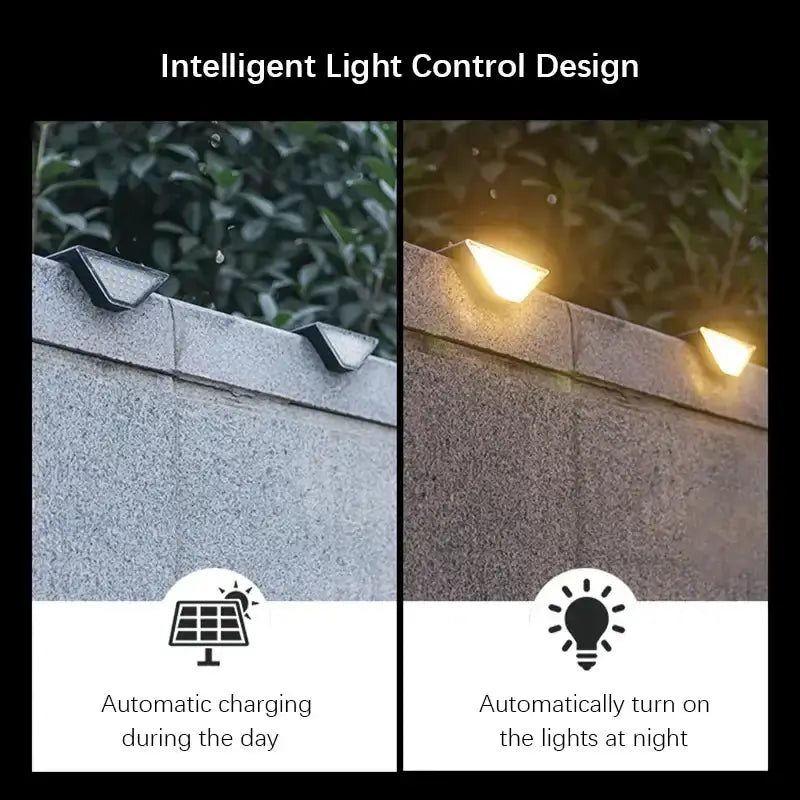 Habicare Solar LED Step Lights 8 Pack Waterproof Outdoor Deck Stair Lights Solar LED Step Lights 8 Pack Outdoor Pathway Lighting