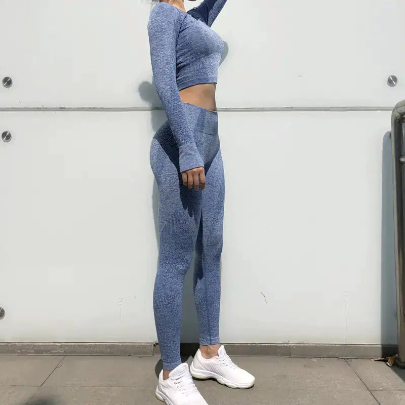 Women's Quick-Dry Yoga Pants Training Set - Breathable Activewear | Workout Clothing by Mead's Supply & Equipment Outfitters limited