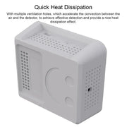 9-in-1 Air Quality Monitor with CO₂, PM & Temperature Sensors by Habicare