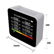 9-in-1 Air Quality Monitor with CO₂, PM & Temperature Sensors by Habicare
