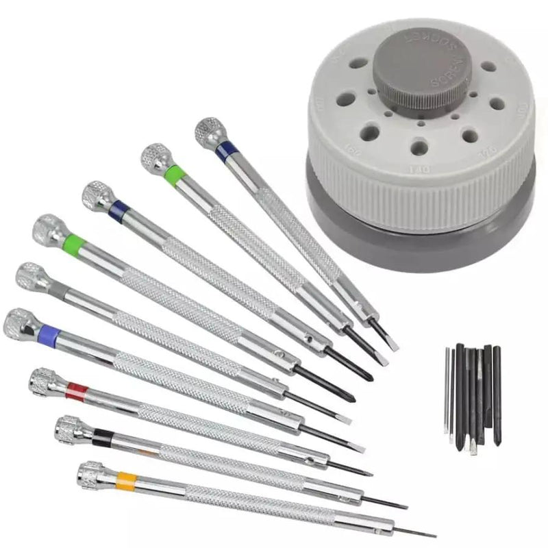 9 Piece Precision Screwdriver Set by That Watch Shop
