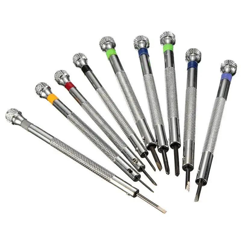 9 Piece Precision Screwdriver Set by That Watch Shop
